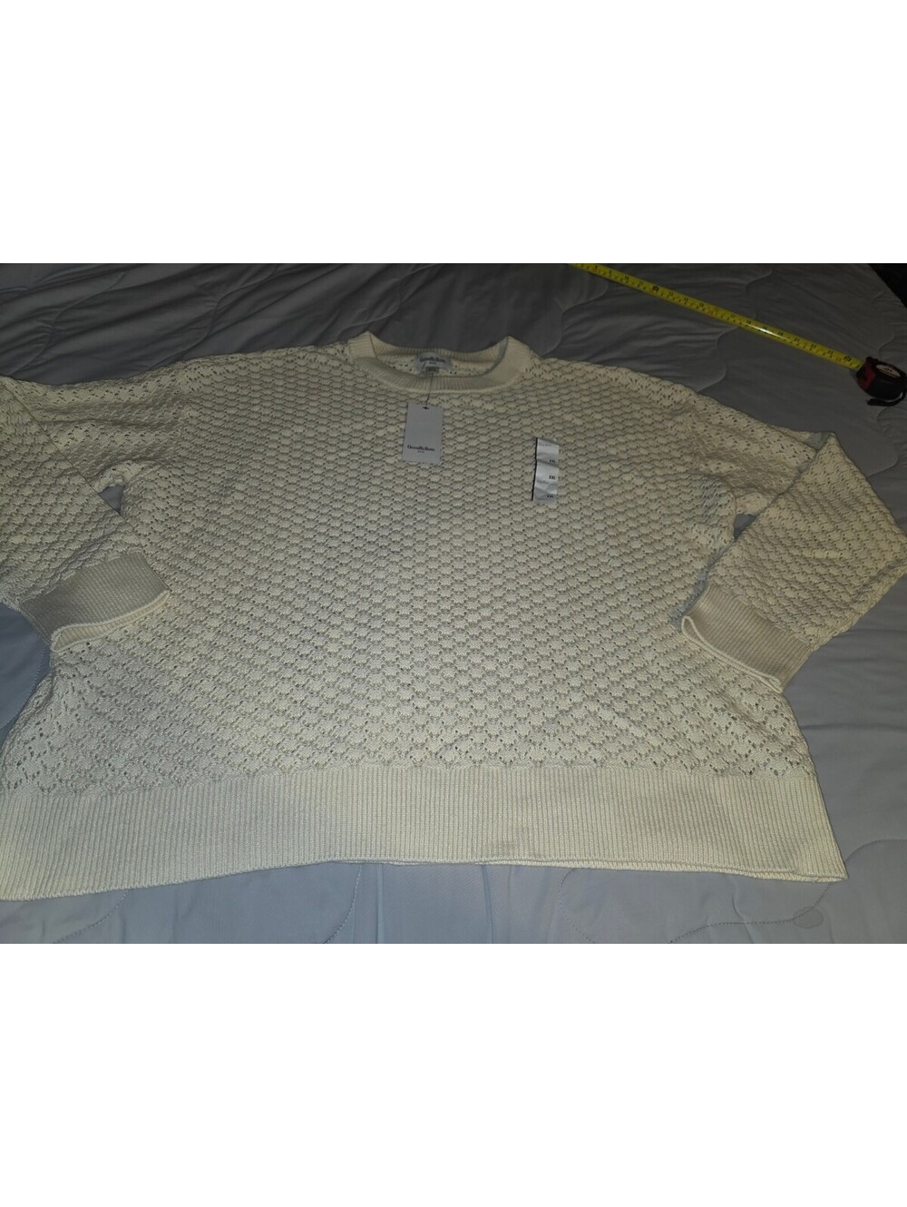 Men Open Work Crewneck Sweater - Goodfellow & Co Size 2XL - New With Tags